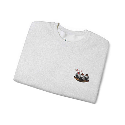 Rice Ball Embroidered Sweatshirt – Cute Japanese Food Design by IROHA studio