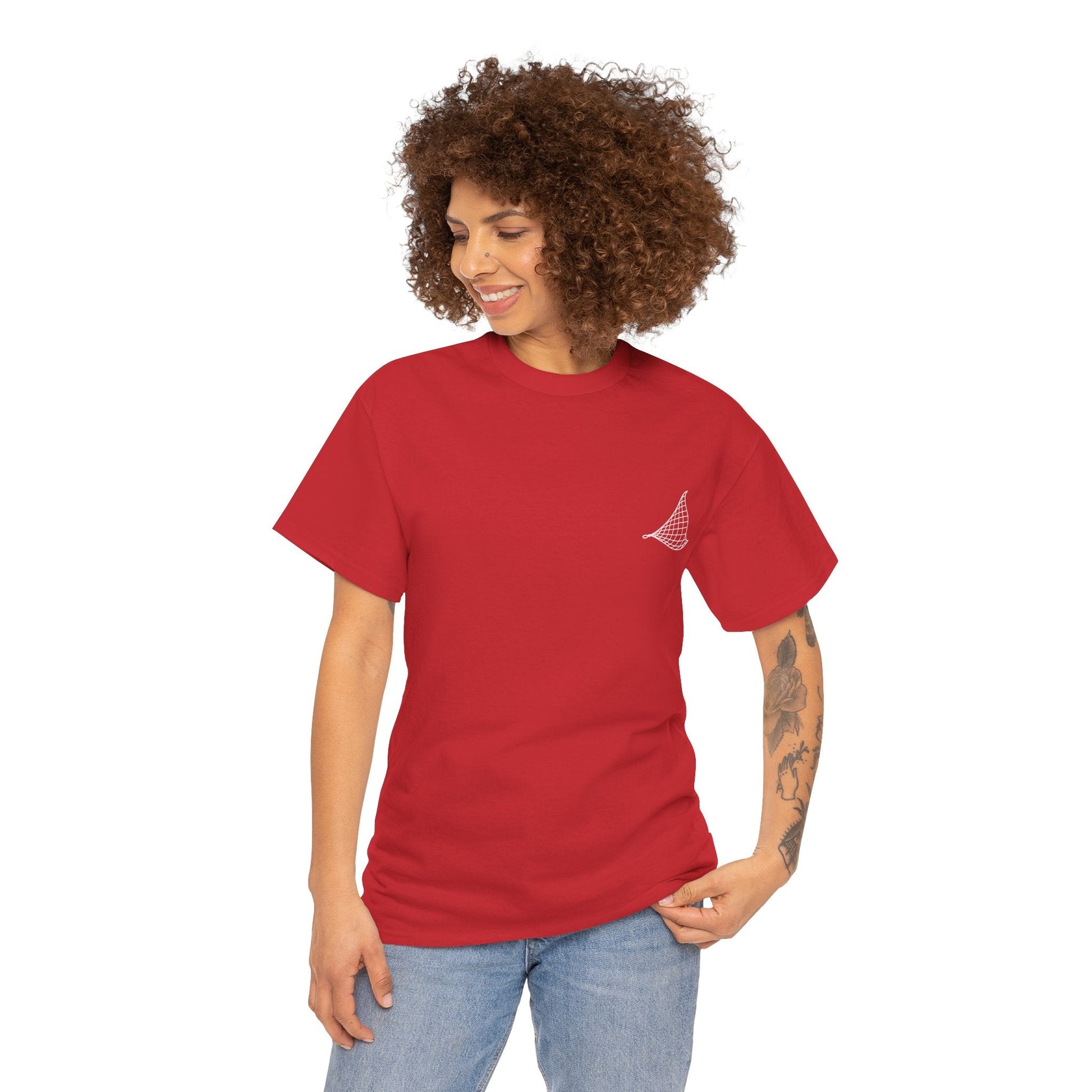 Photo of Flying Fish & Great Wave T-shirt Front – Japanese-Inspired Design from IROHA-STUDIO
