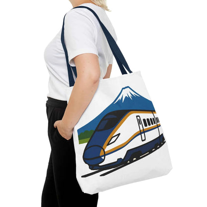 Shinkansen Kagayaki Tote Bag - Japanese Train Design by IROHA studio