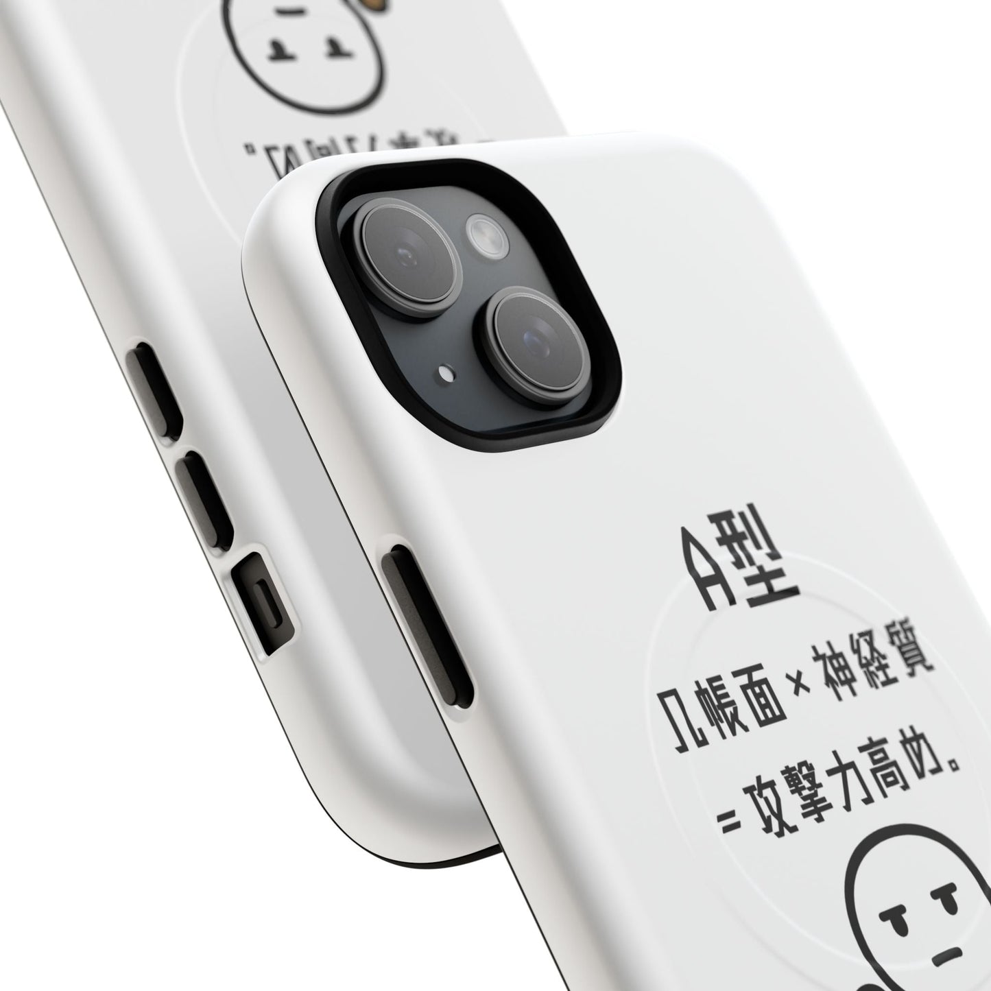 Photo of A Blood Type Phone Case Magnetic Charging Compatible & Bold Personality Design (Japanese) from IROHA - STUDIO
