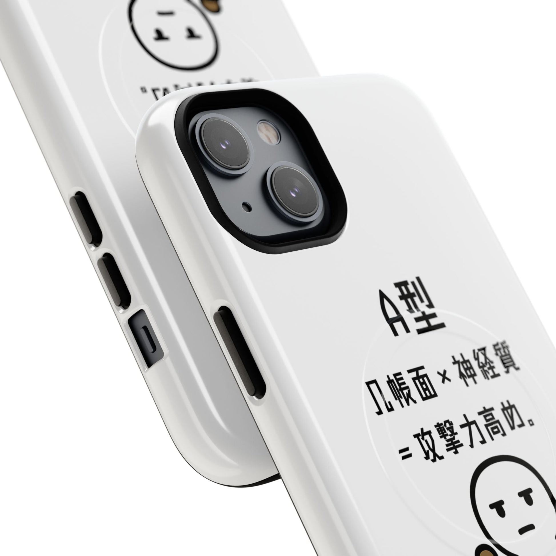 Photo of A Blood Type Phone Case Magnetic Charging Compatible & Bold Personality Design (Japanese) from IROHA - STUDIO