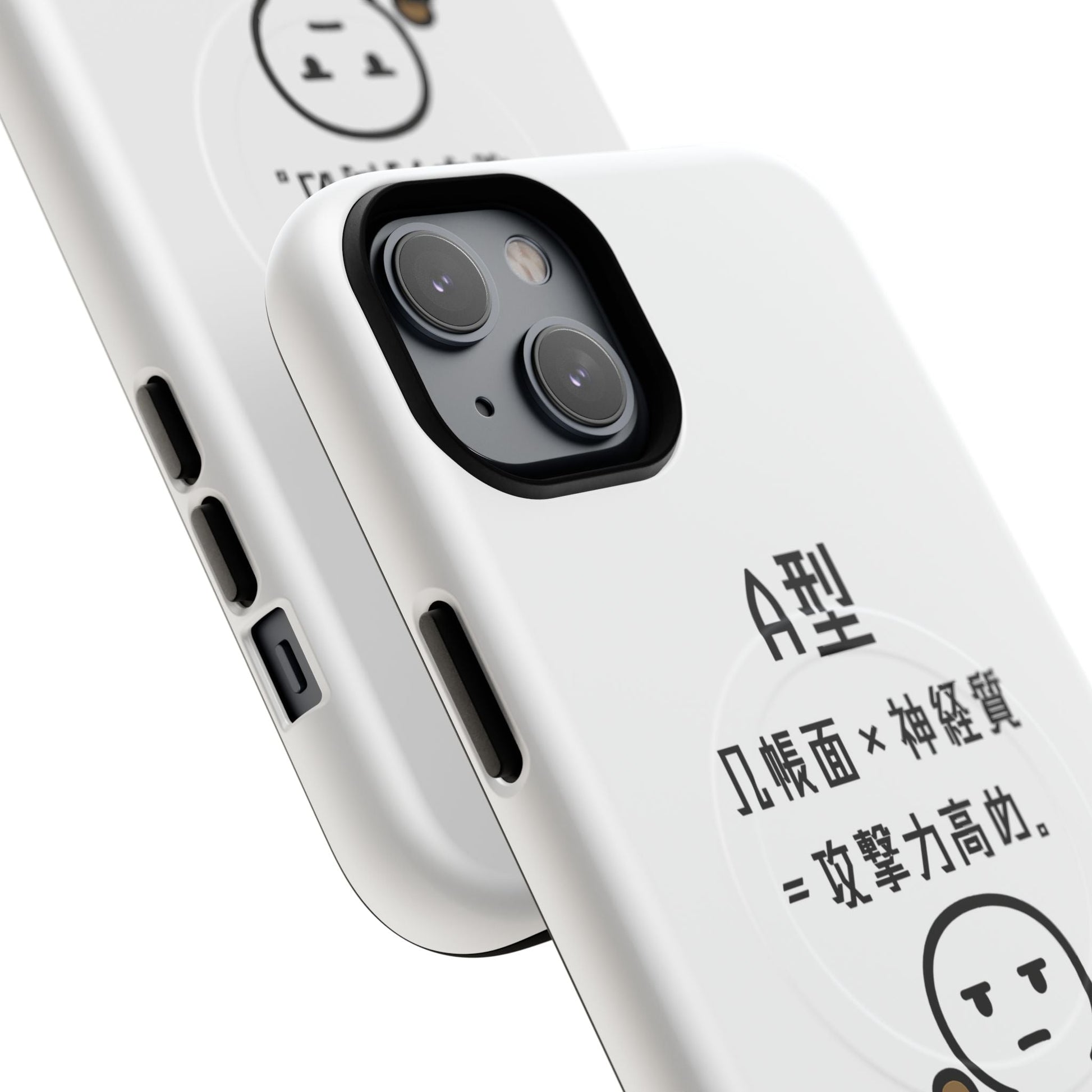 Photo of A Blood Type Phone Case Magnetic Charging Compatible & Bold Personality Design (Japanese) from IROHA - STUDIO