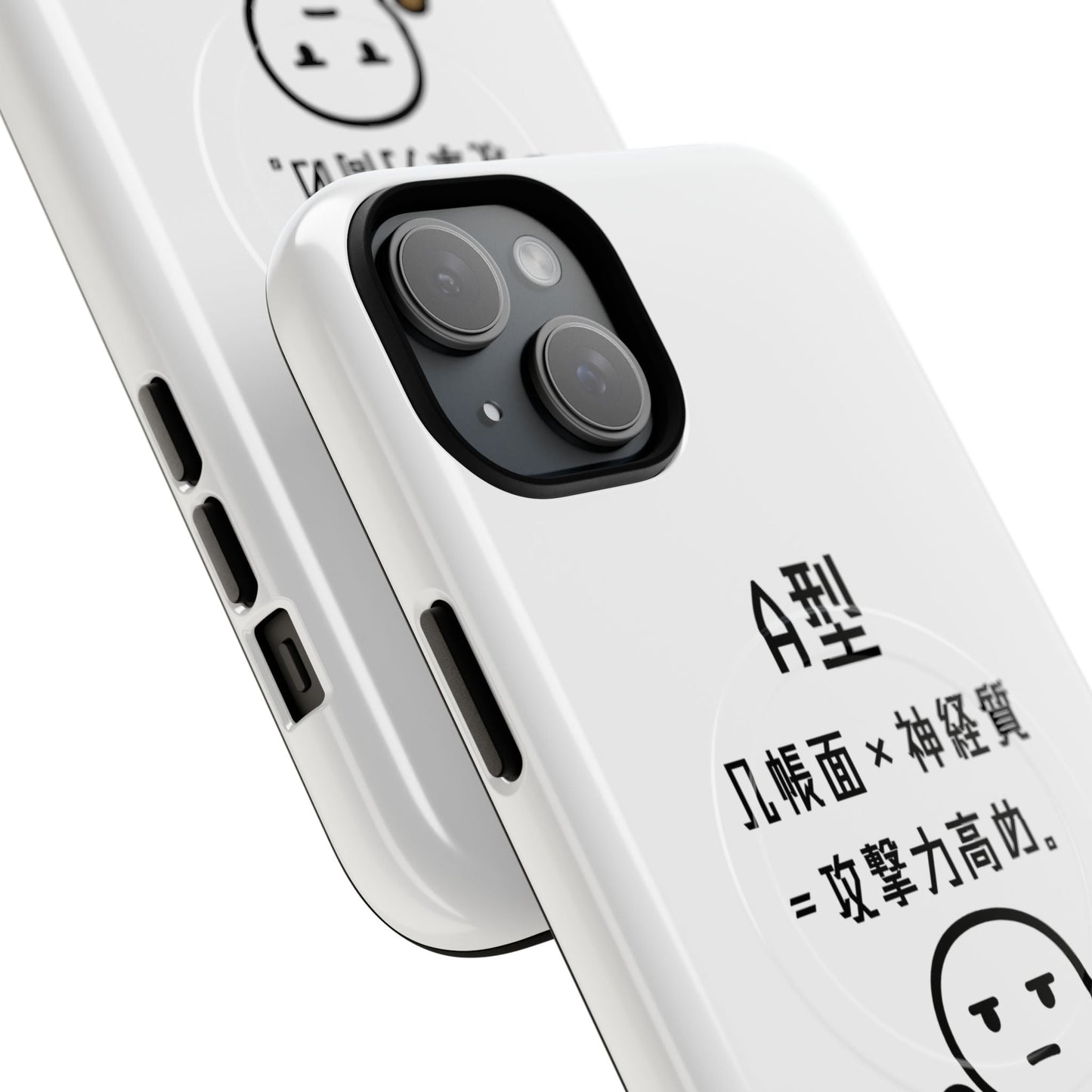 Photo of A Blood Type Phone Case Magnetic Charging Compatible & Bold Personality Design (Japanese) from IROHA - STUDIO