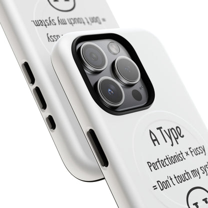 Photo of A Blood Type Phone Case Magnetic Charging Compatible & Bold Personality Design from IROHA - STUDIO