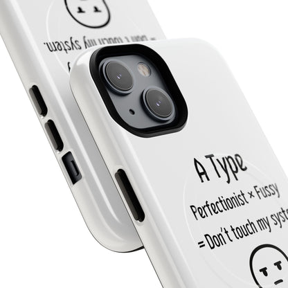 Photo of A Blood Type Phone Case Magnetic Charging Compatible & Bold Personality Design from IROHA - STUDIO