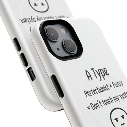 Photo of A Blood Type Phone Case Magnetic Charging Compatible & Bold Personality Design from IROHA - STUDIO