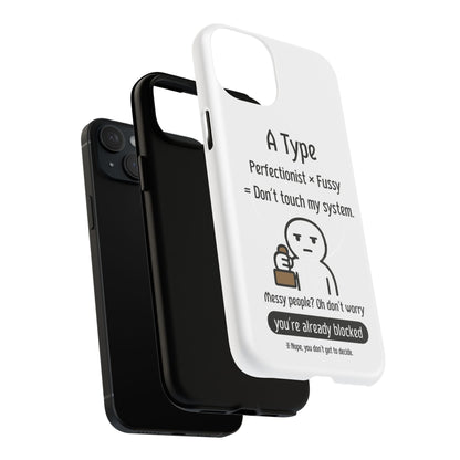 Photo of A Blood Type Phone Case Magnetic Charging Compatible & Bold Personality Design from IROHA - STUDIO