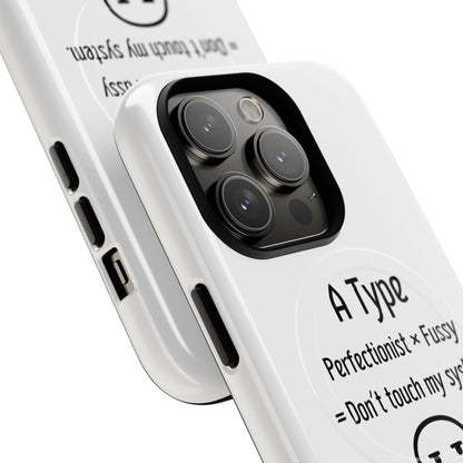 Photo of A Blood Type Phone Case Magnetic Charging Compatible & Bold Personality Design from IROHA - STUDIO