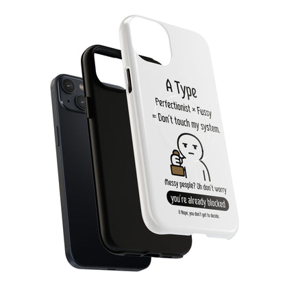 Photo of A Blood Type Phone Case Magnetic Charging Compatible & Bold Personality Design from IROHA - STUDIO