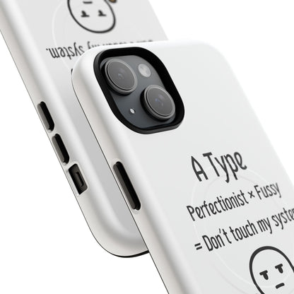 Photo of A Blood Type Phone Case Magnetic Charging Compatible & Bold Personality Design from IROHA - STUDIO