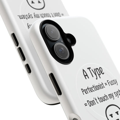 Photo of A Blood Type Phone Case Magnetic Charging Compatible & Bold Personality Design from IROHA - STUDIO