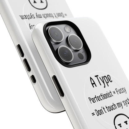 Photo of A Blood Type Phone Case Magnetic Charging Compatible & Bold Personality Design from IROHA - STUDIO