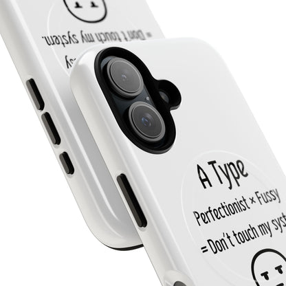 Photo of A Blood Type Phone Case Magnetic Charging Compatible & Bold Personality Design from IROHA - STUDIO