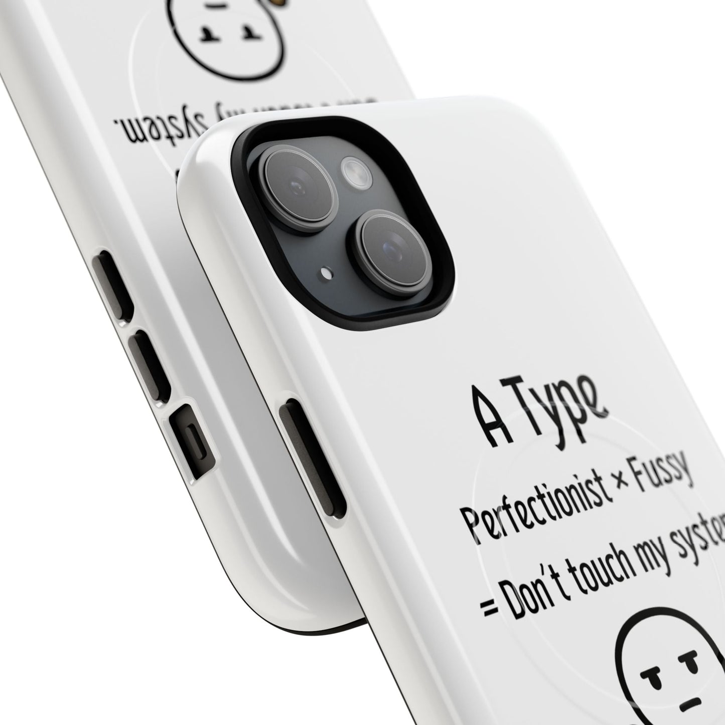 Photo of A Blood Type Phone Case Magnetic Charging Compatible & Bold Personality Design from IROHA - STUDIO