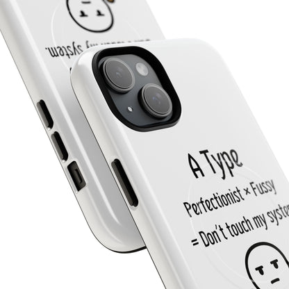 Photo of A Blood Type Phone Case Magnetic Charging Compatible & Bold Personality Design from IROHA - STUDIO