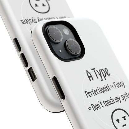 Photo of A Blood Type Phone Case Magnetic Charging Compatible & Bold Personality Design from IROHA - STUDIO