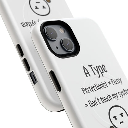 Photo of A Blood Type Phone Case Magnetic Charging Compatible & Bold Personality Design from IROHA - STUDIO