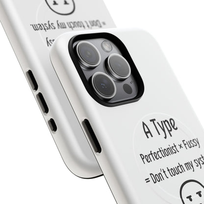 Photo of A Blood Type Phone Case Magnetic Charging Compatible & Bold Personality Design from IROHA - STUDIO
