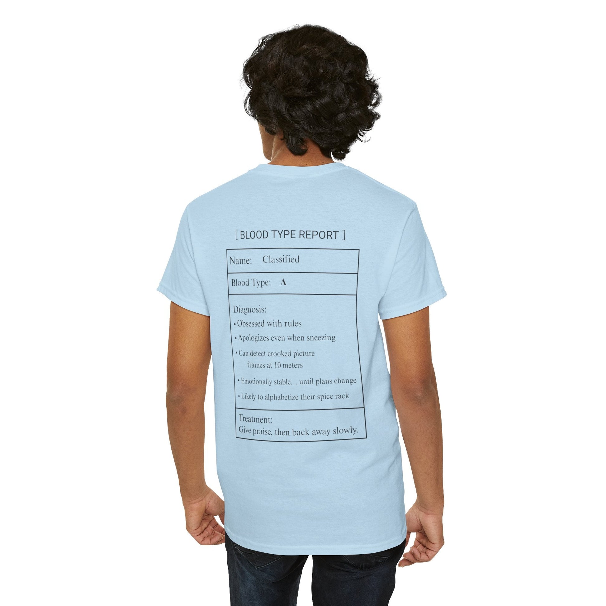 Photo of A Blood Type T-Shirt – Funny Insect Tee Japanese Humour Gift from IROHA - STUDIO