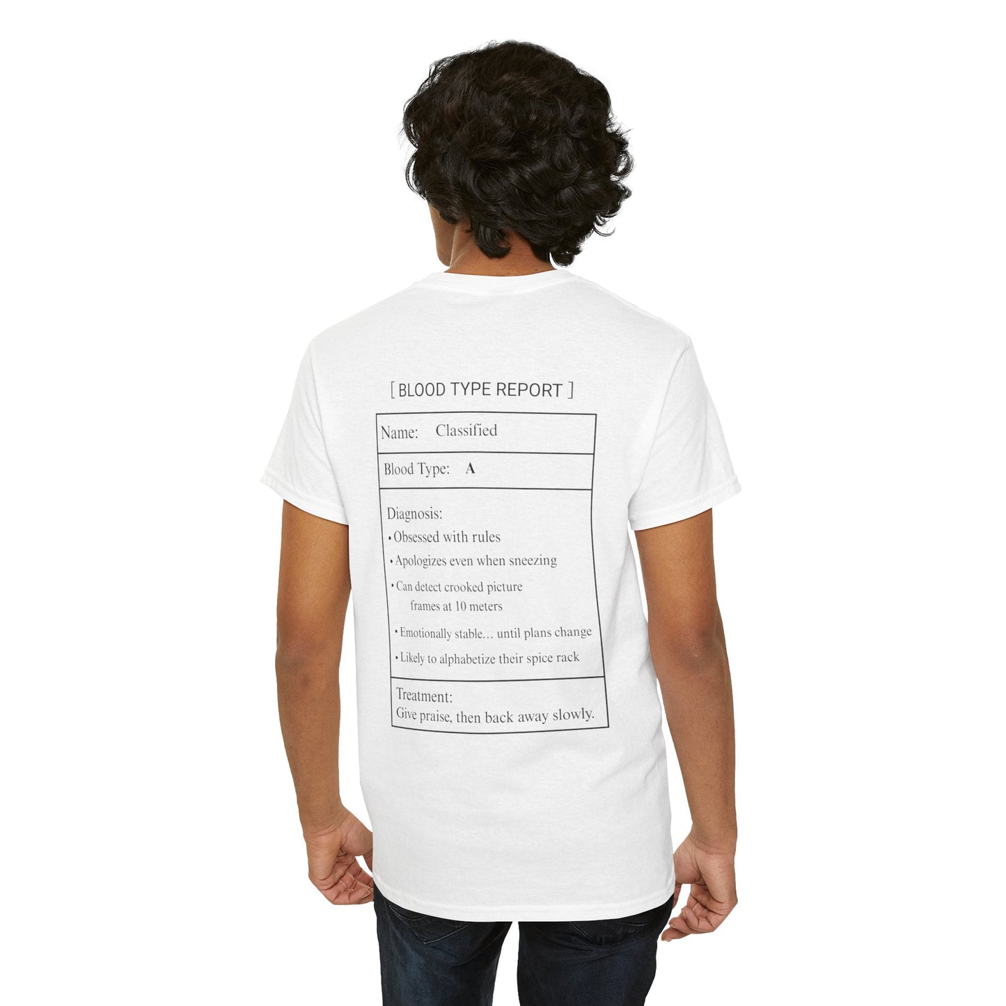 Photo of A Blood Type T-Shirt – Funny Insect Tee Japanese Humour Gift from IROHA - STUDIO