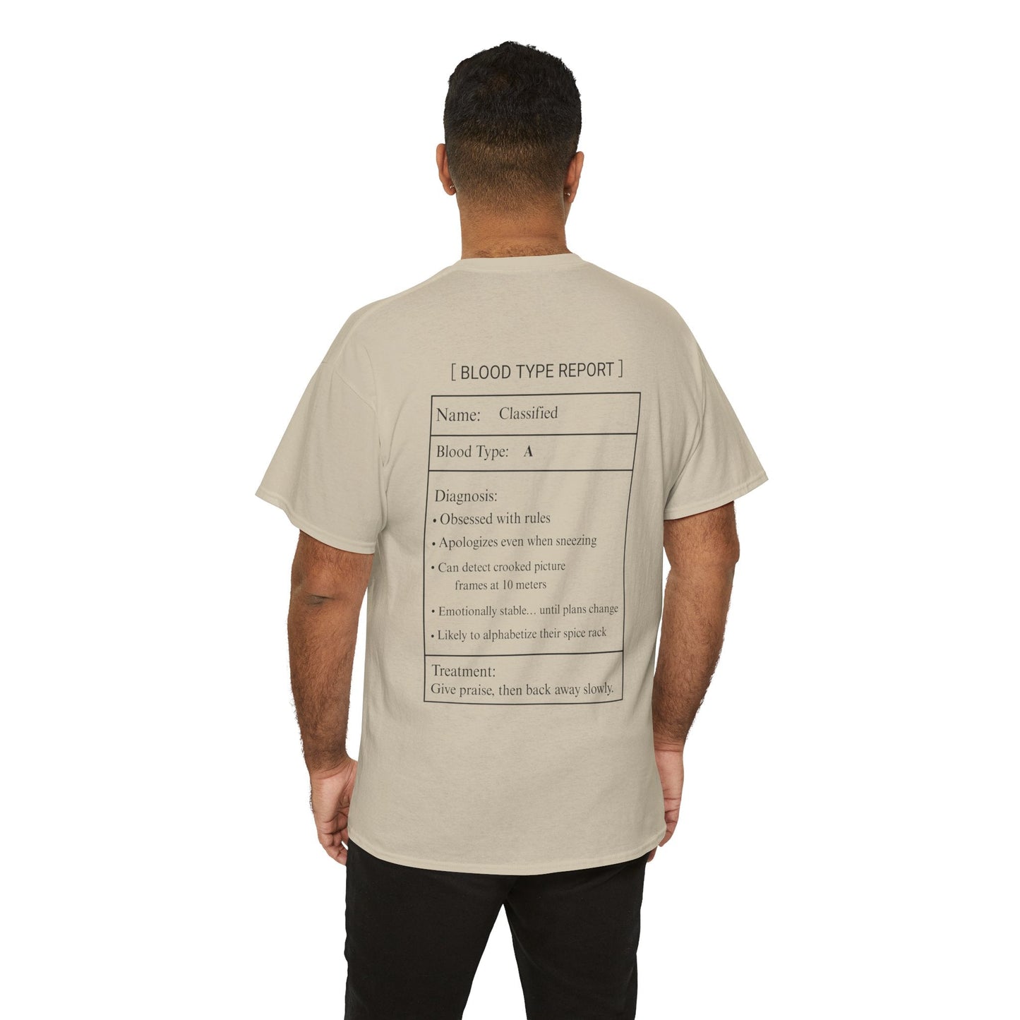 Photo of A Blood Type T-Shirt – Funny Insect Tee Japanese Humour Gift from IROHA - STUDIO