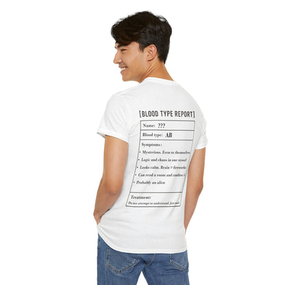 Photo of AB Blood Type T-Shirt – Funny Insect Tee Japanese Humour Gift from IROHA - STUDIO
