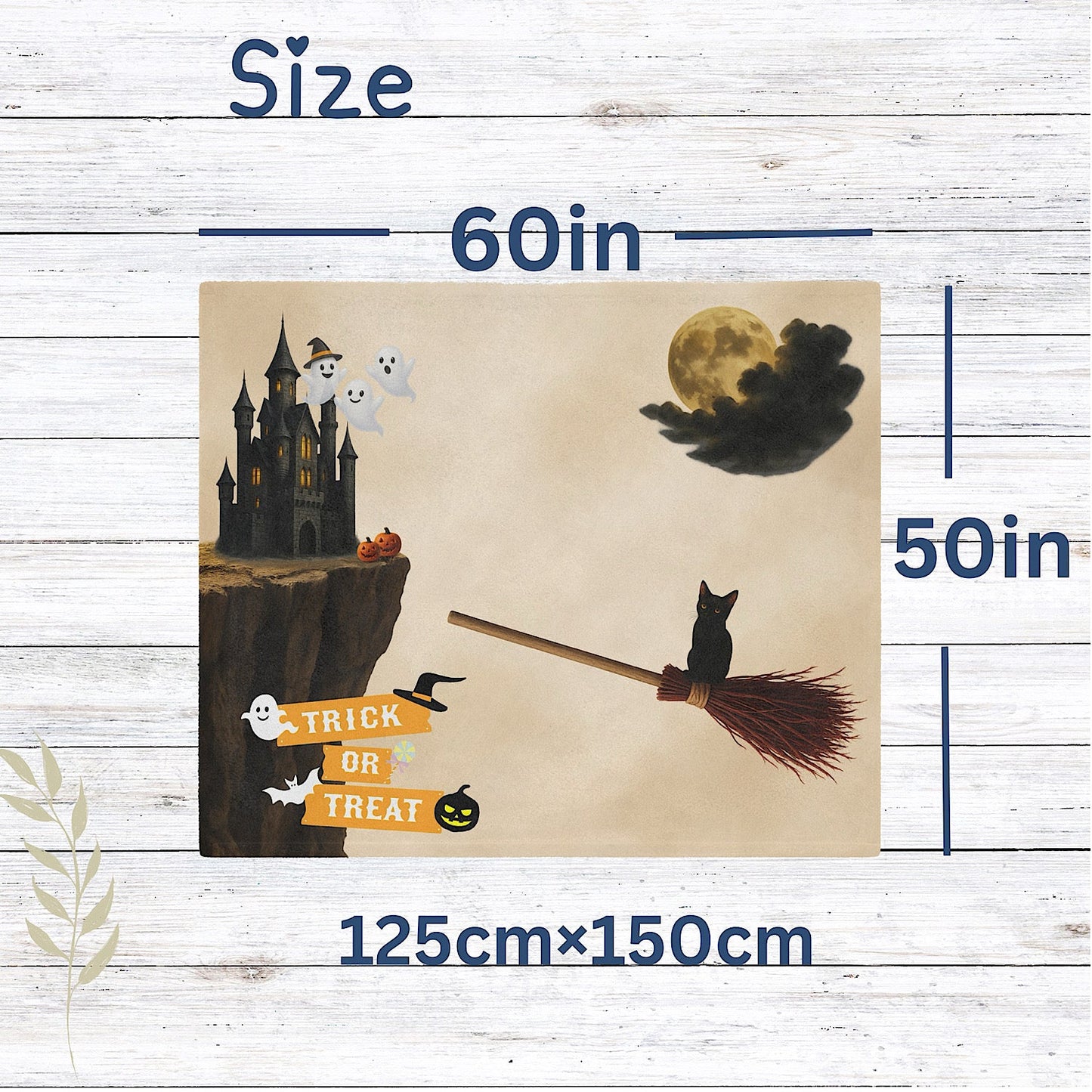 Photo of Halloween Photo Prop Baby Blanket for spooky Cute pictures (Beige) from IROHA - STUDIO