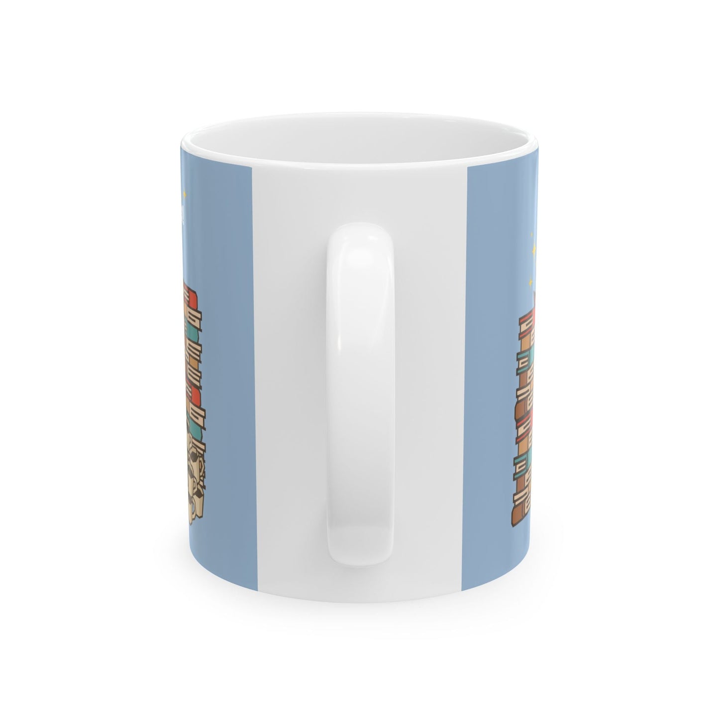 Hustle Fuel Mug (Boy)| Motivational Coffee Cup for Study & Work” by IROHA-studio