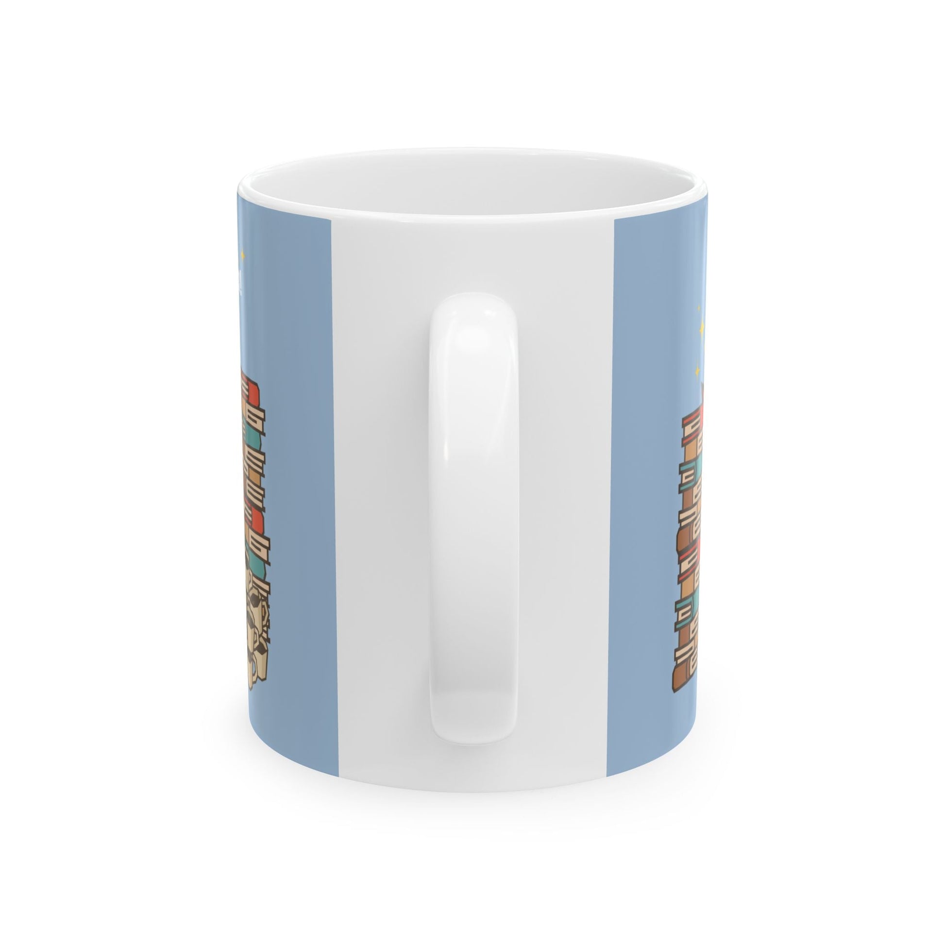 Hustle Fuel Mug (Boy)| Motivational Coffee Cup for Study & Work” by IROHA-studio