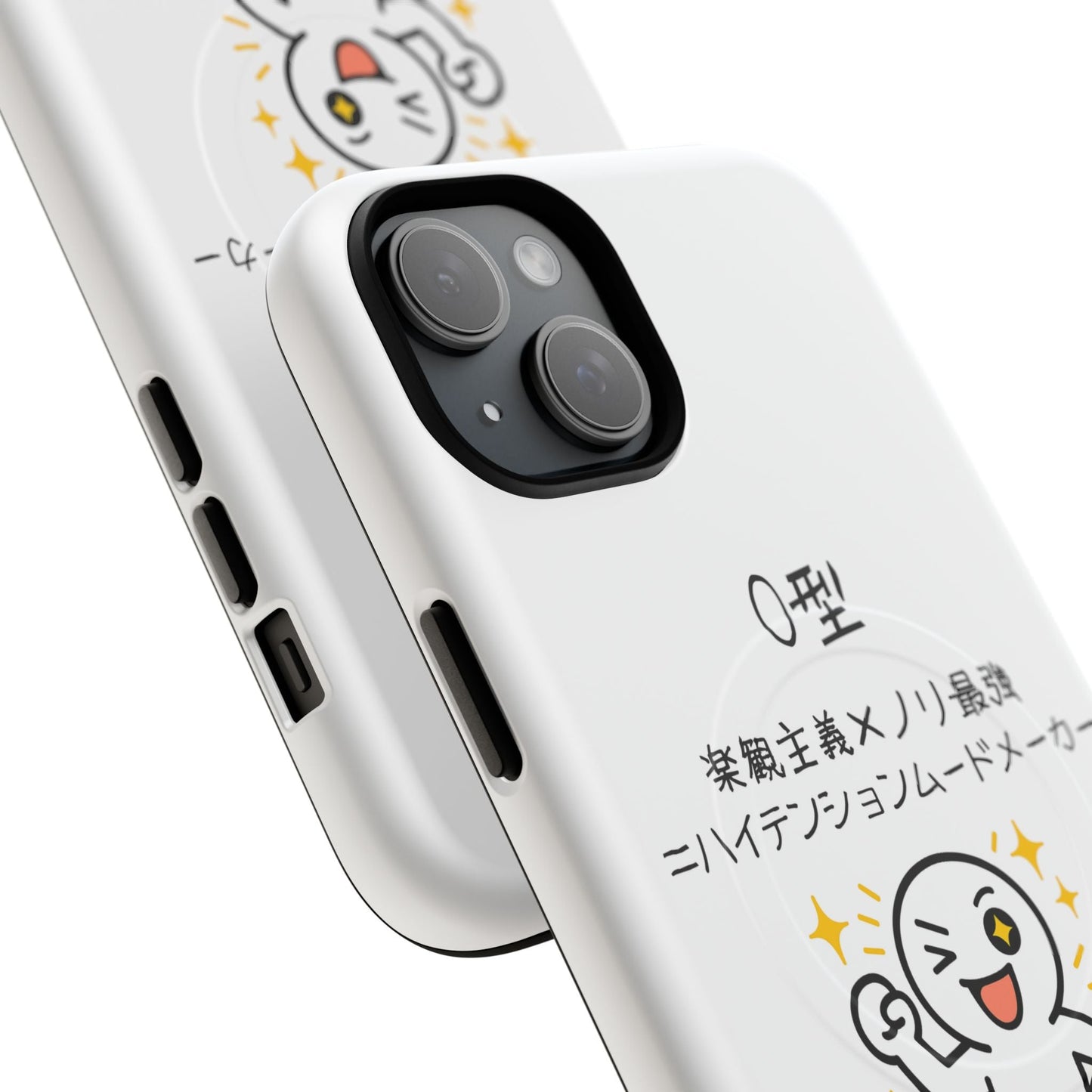 Photo of O Blood Type Phone Case Magnetic Charging Compatible & Bold Personality Design (Japanese) from IROHA - STUDIO