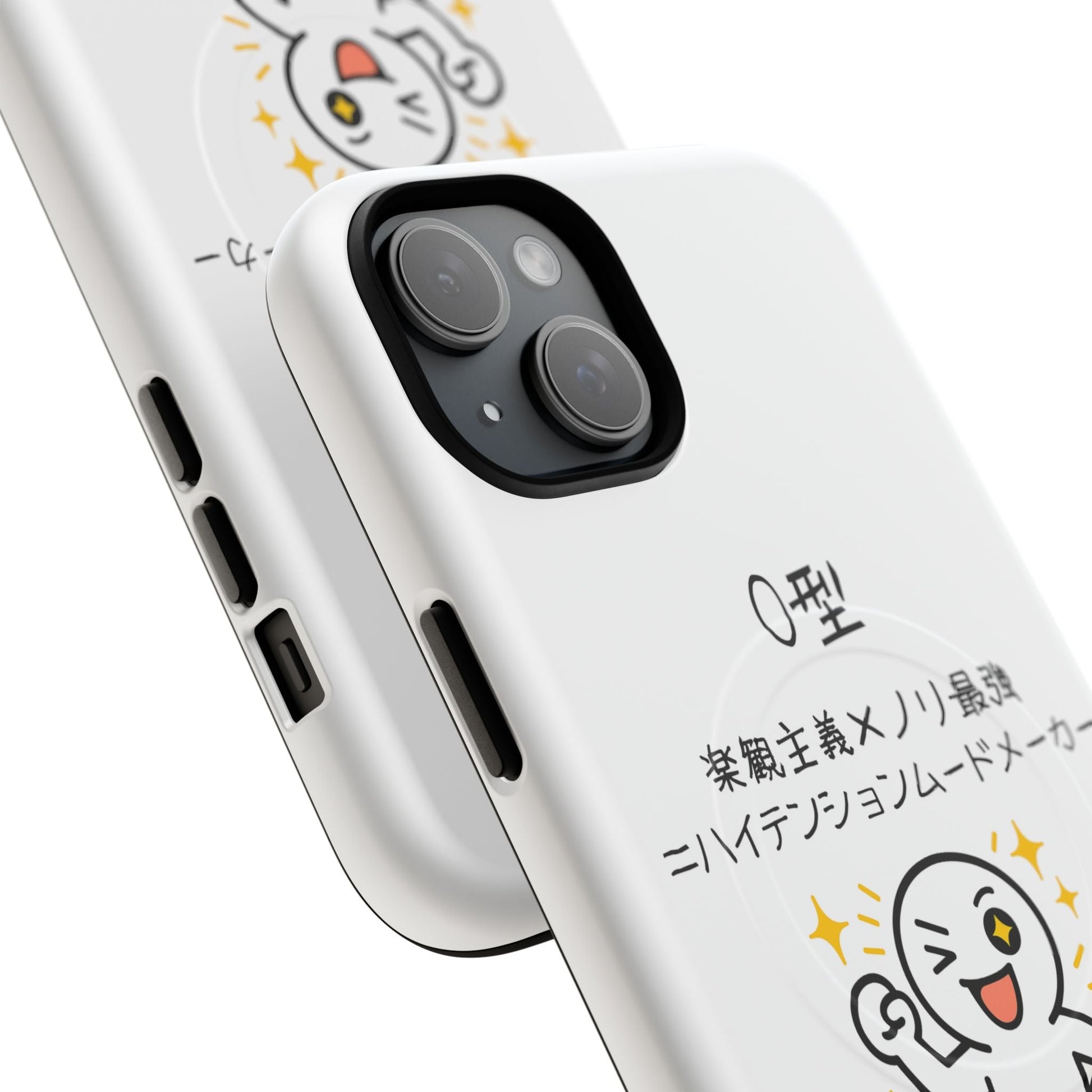 Photo of O Blood Type Phone Case Magnetic Charging Compatible & Bold Personality Design (Japanese) from IROHA - STUDIO