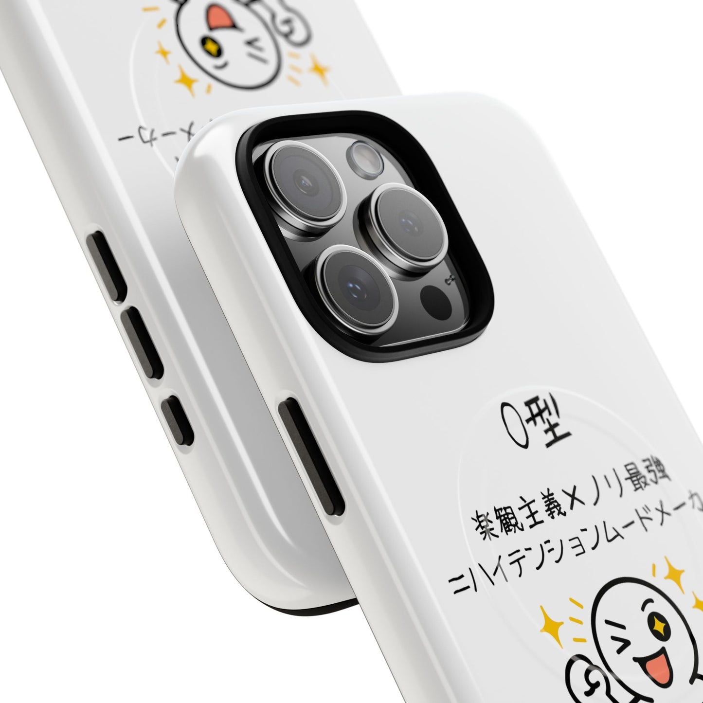Photo of O Blood Type Phone Case Magnetic Charging Compatible & Bold Personality Design (Japanese) from IROHA - STUDIO