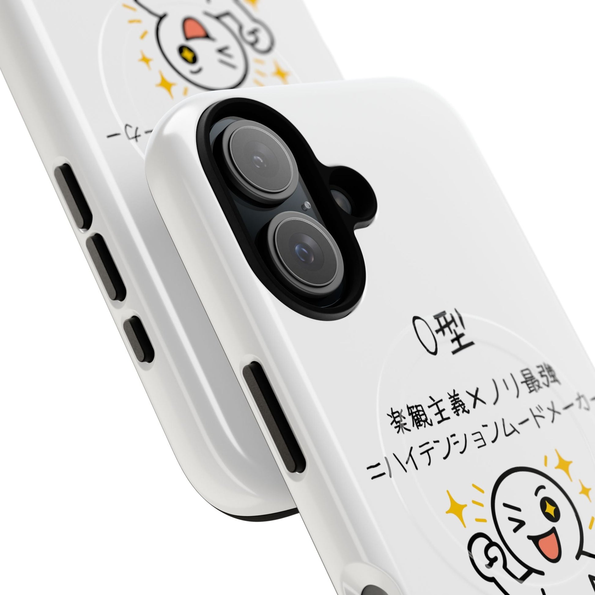 Photo of O Blood Type Phone Case Magnetic Charging Compatible & Bold Personality Design (Japanese) from IROHA - STUDIO