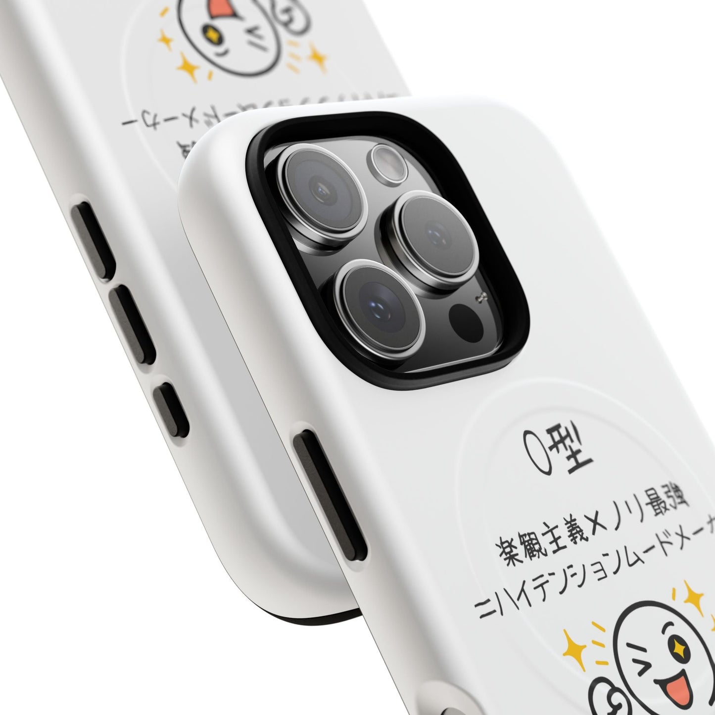 Photo of O Blood Type Phone Case Magnetic Charging Compatible & Bold Personality Design (Japanese) from IROHA - STUDIO
