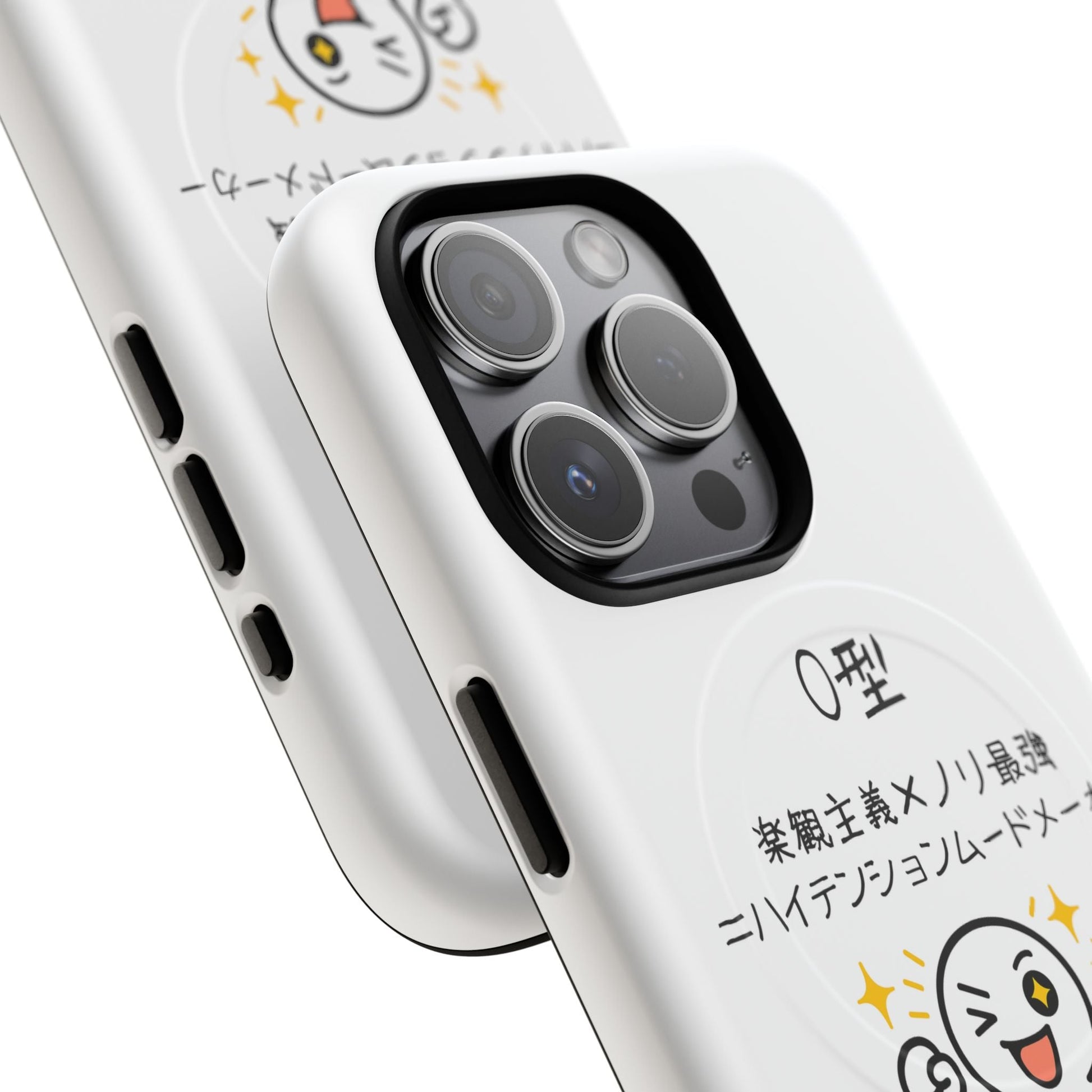 Photo of O Blood Type Phone Case Magnetic Charging Compatible & Bold Personality Design (Japanese) from IROHA - STUDIO