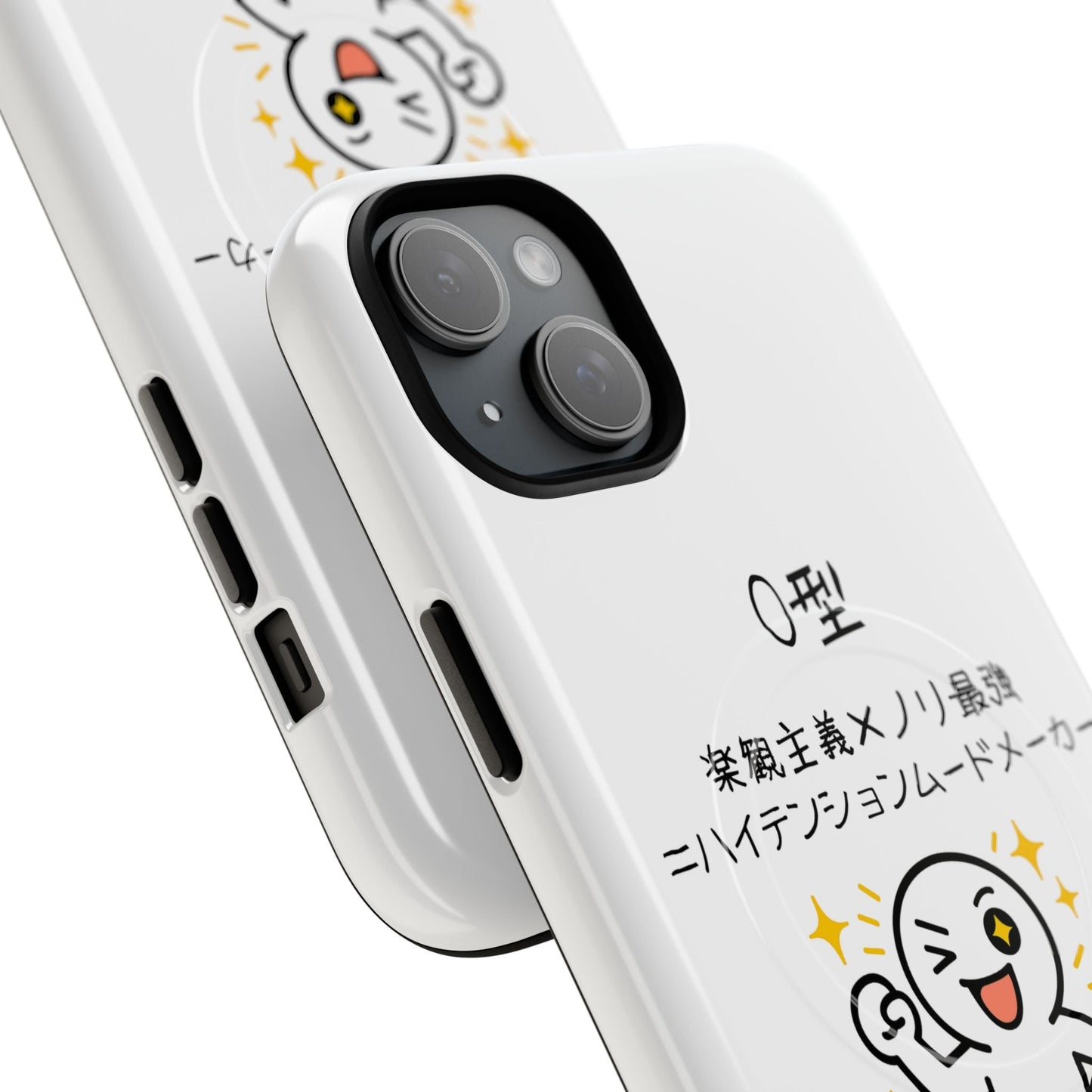 Photo of O Blood Type Phone Case Magnetic Charging Compatible & Bold Personality Design (Japanese) from IROHA - STUDIO