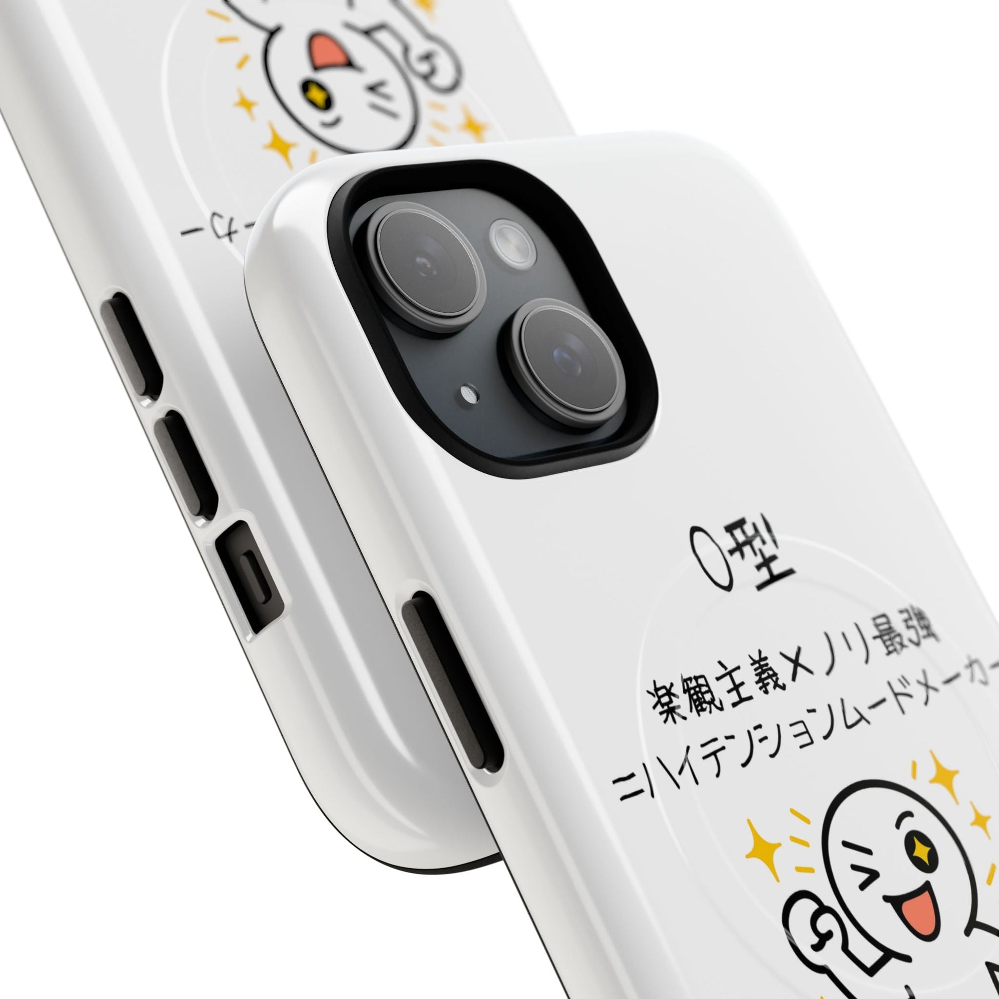 Photo of O Blood Type Phone Case Magnetic Charging Compatible & Bold Personality Design (Japanese) from IROHA - STUDIO