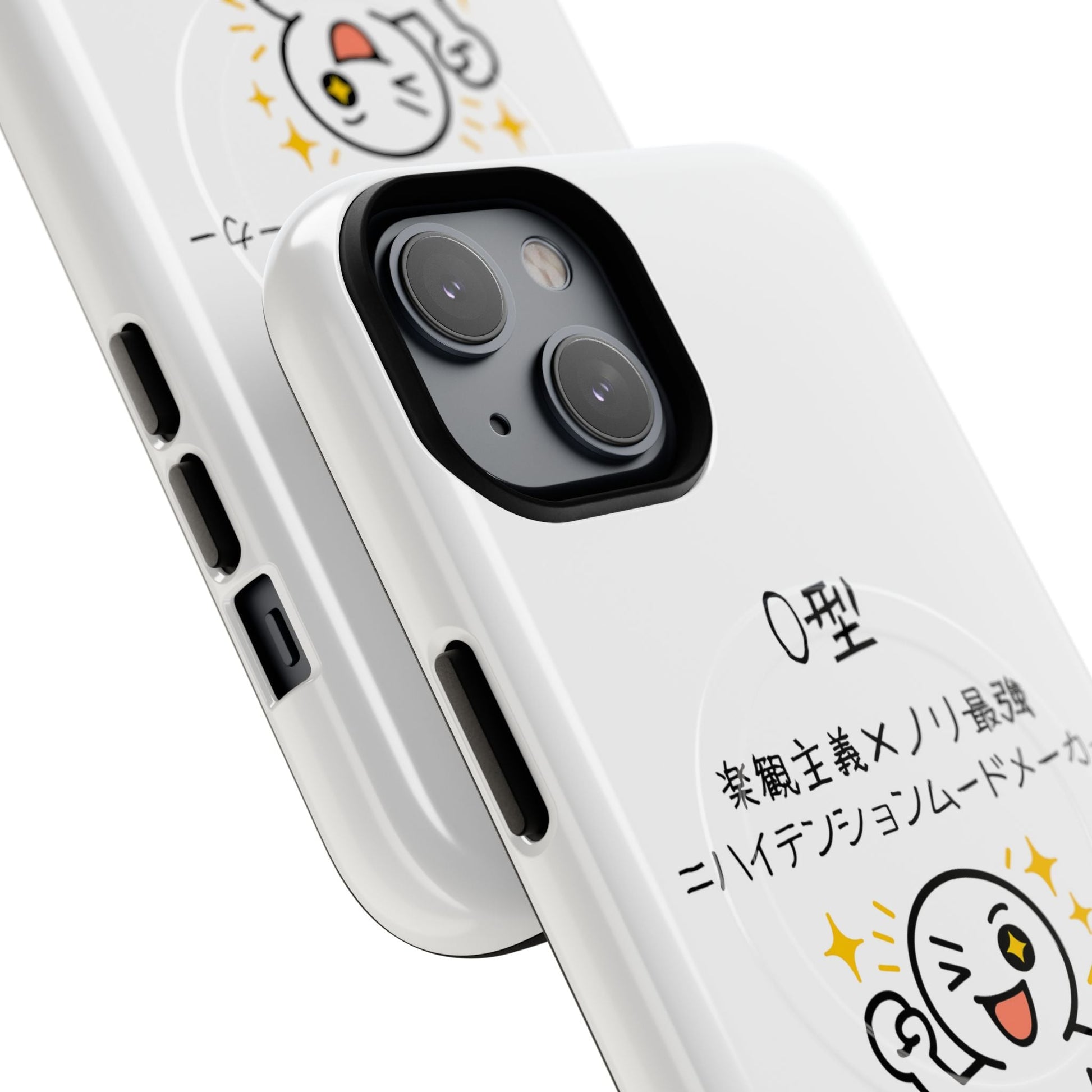 Photo of O Blood Type Phone Case Magnetic Charging Compatible & Bold Personality Design (Japanese) from IROHA - STUDIO