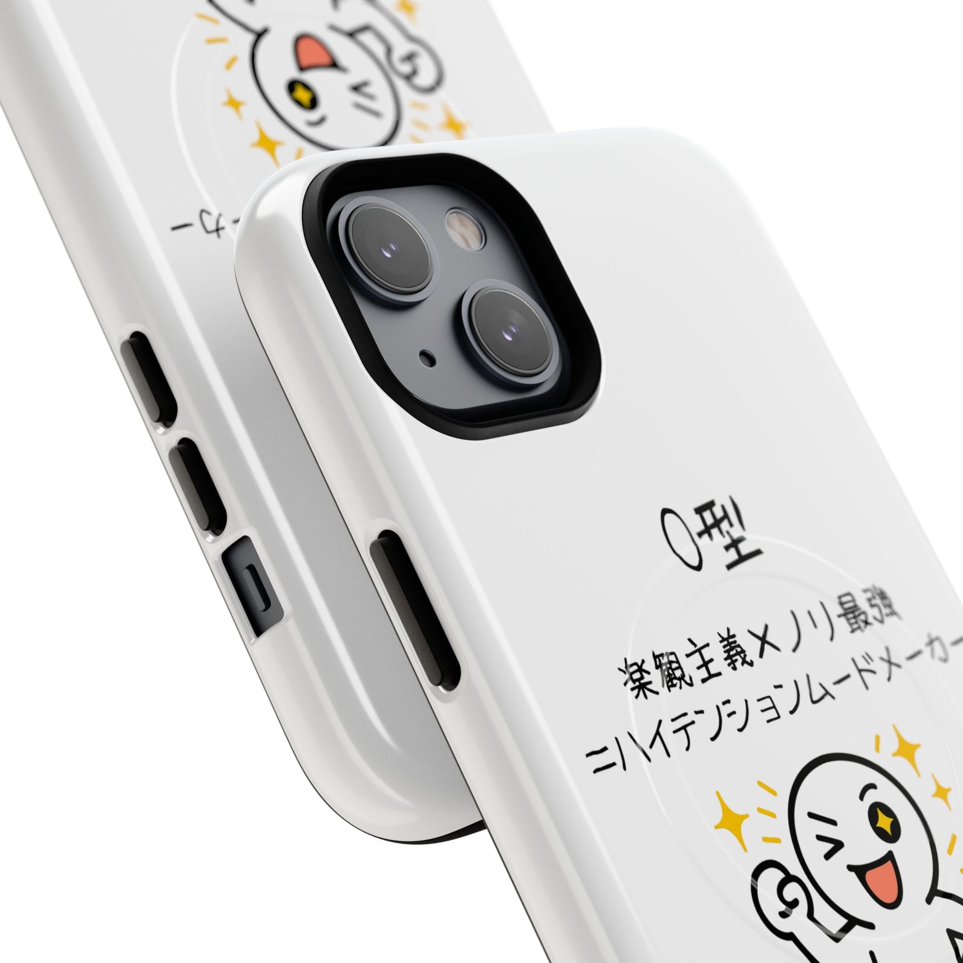 Photo of O Blood Type Phone Case Magnetic Charging Compatible & Bold Personality Design (Japanese) from IROHA - STUDIO