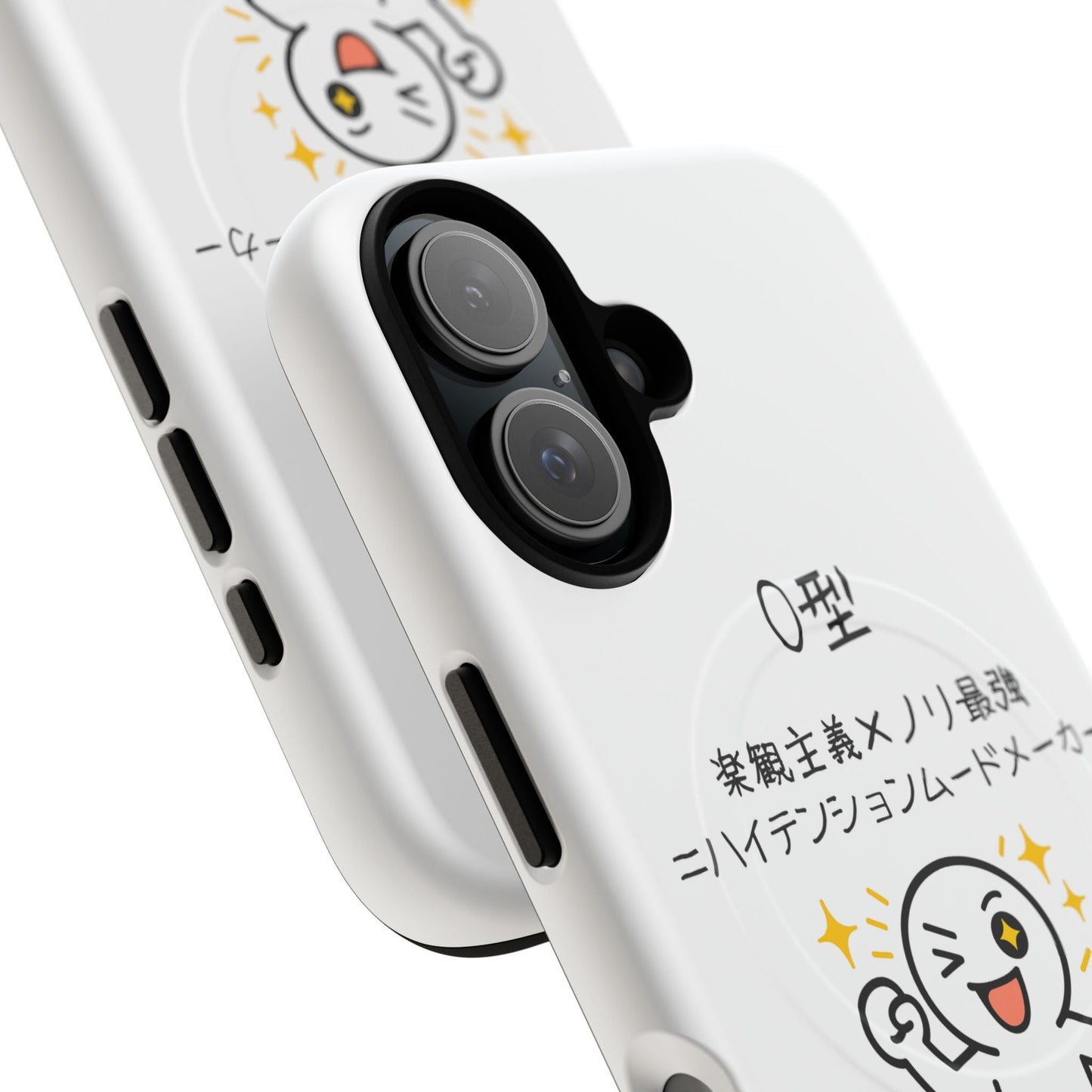 Photo of O Blood Type Phone Case Magnetic Charging Compatible & Bold Personality Design (Japanese) from IROHA - STUDIO