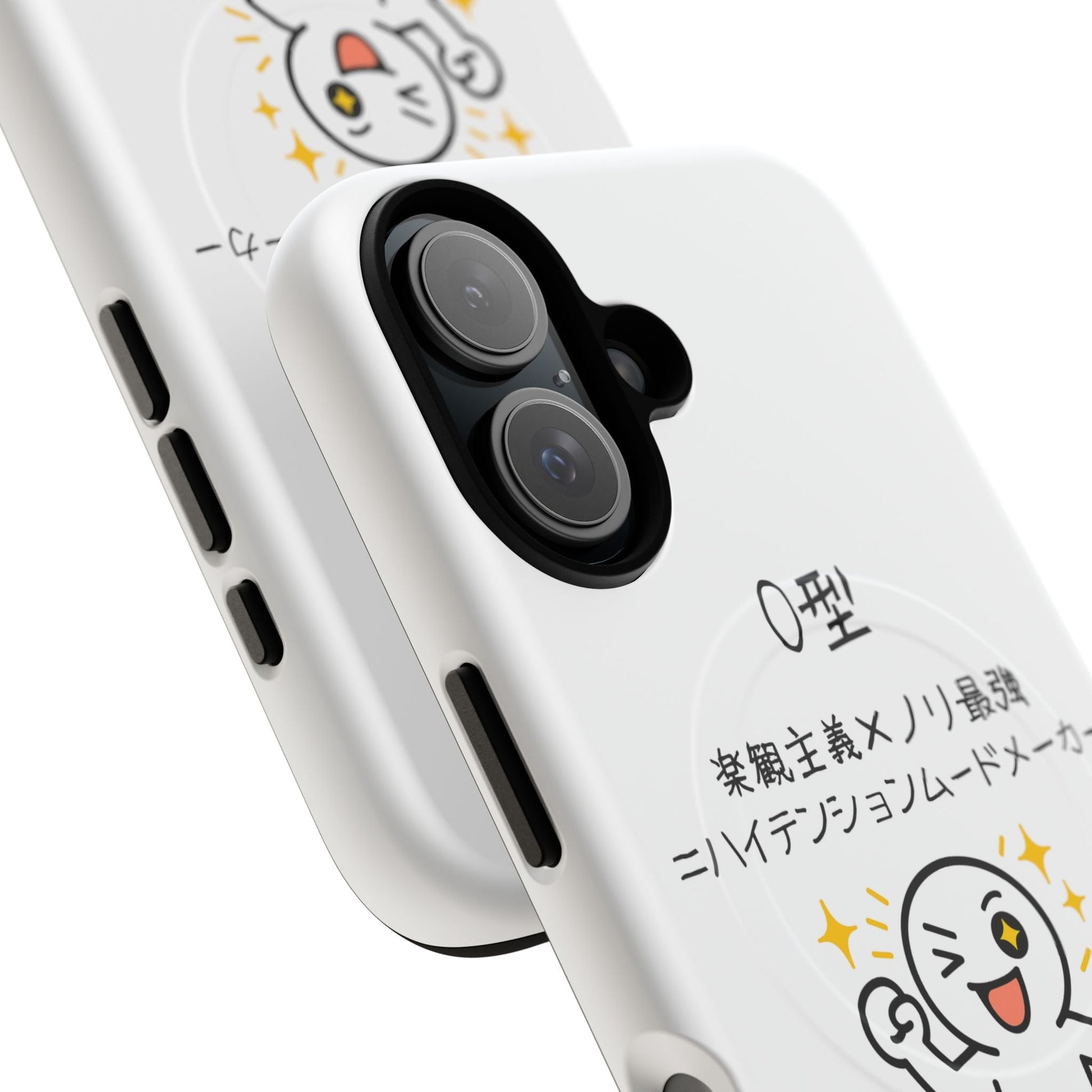 Photo of O Blood Type Phone Case Magnetic Charging Compatible & Bold Personality Design (Japanese) from IROHA - STUDIO