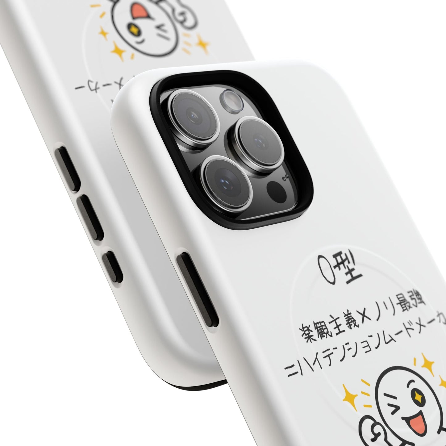 Photo of O Blood Type Phone Case Magnetic Charging Compatible & Bold Personality Design (Japanese) from IROHA - STUDIO