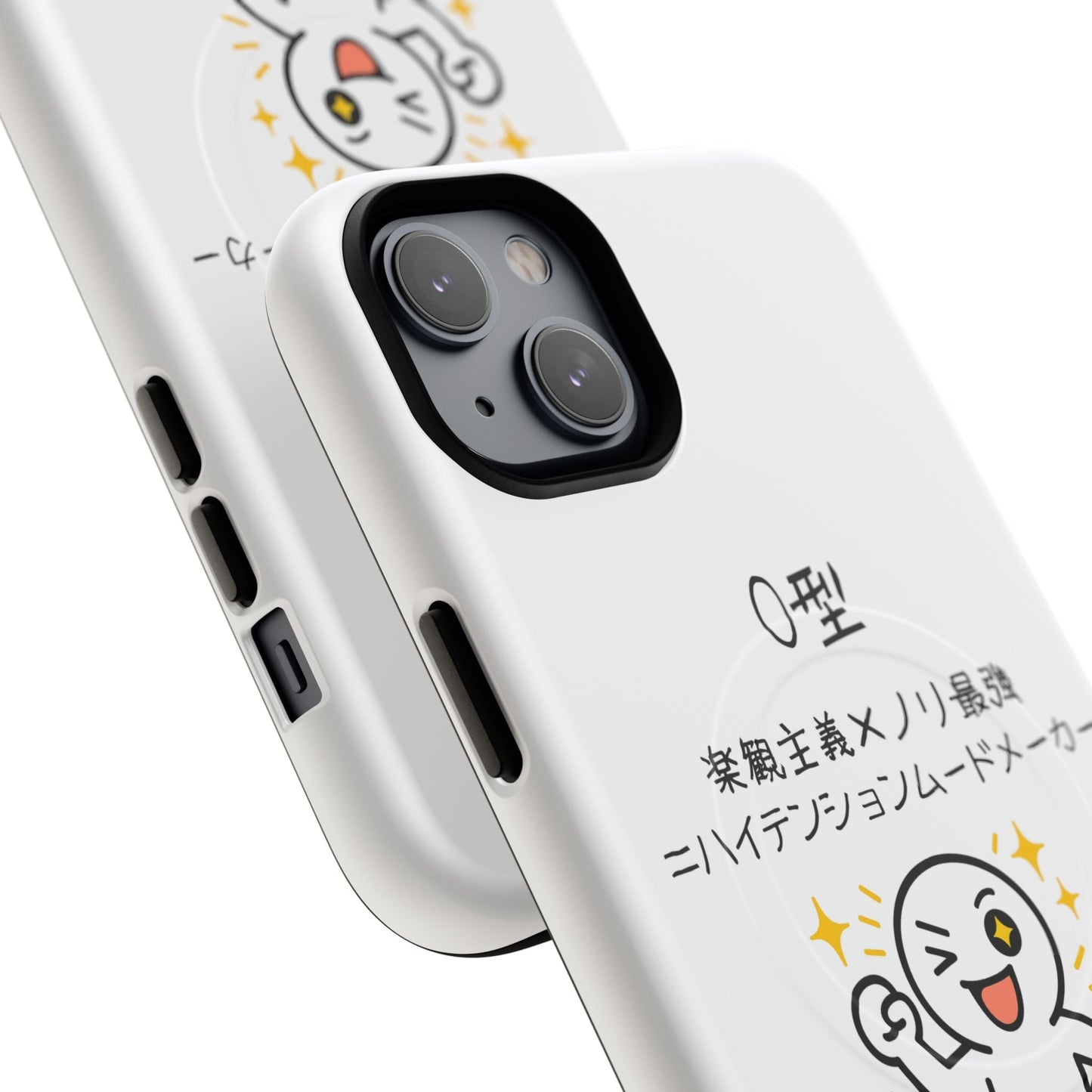Photo of O Blood Type Phone Case Magnetic Charging Compatible & Bold Personality Design (Japanese) from IROHA - STUDIO
