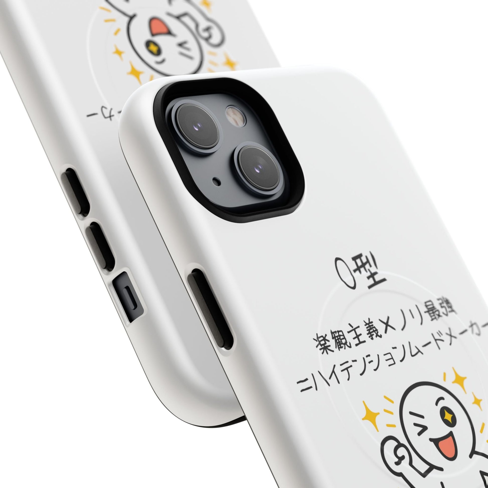 Photo of O Blood Type Phone Case Magnetic Charging Compatible & Bold Personality Design (Japanese) from IROHA - STUDIO