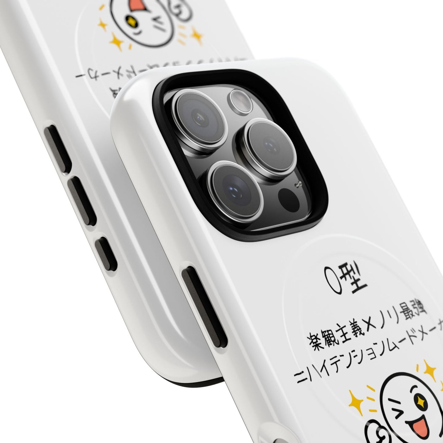 Photo of O Blood Type Phone Case Magnetic Charging Compatible & Bold Personality Design (Japanese) from IROHA - STUDIO
