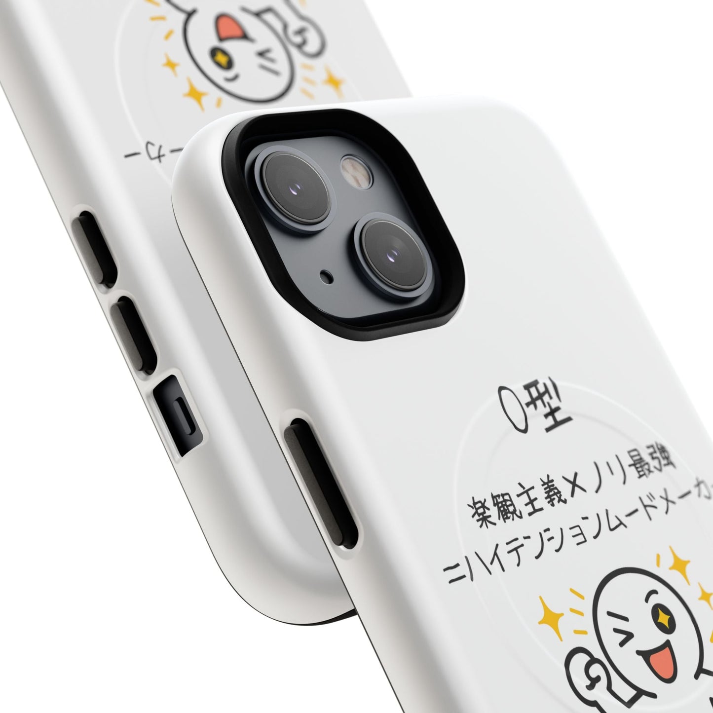 Photo of O Blood Type Phone Case Magnetic Charging Compatible & Bold Personality Design (Japanese) from IROHA - STUDIO