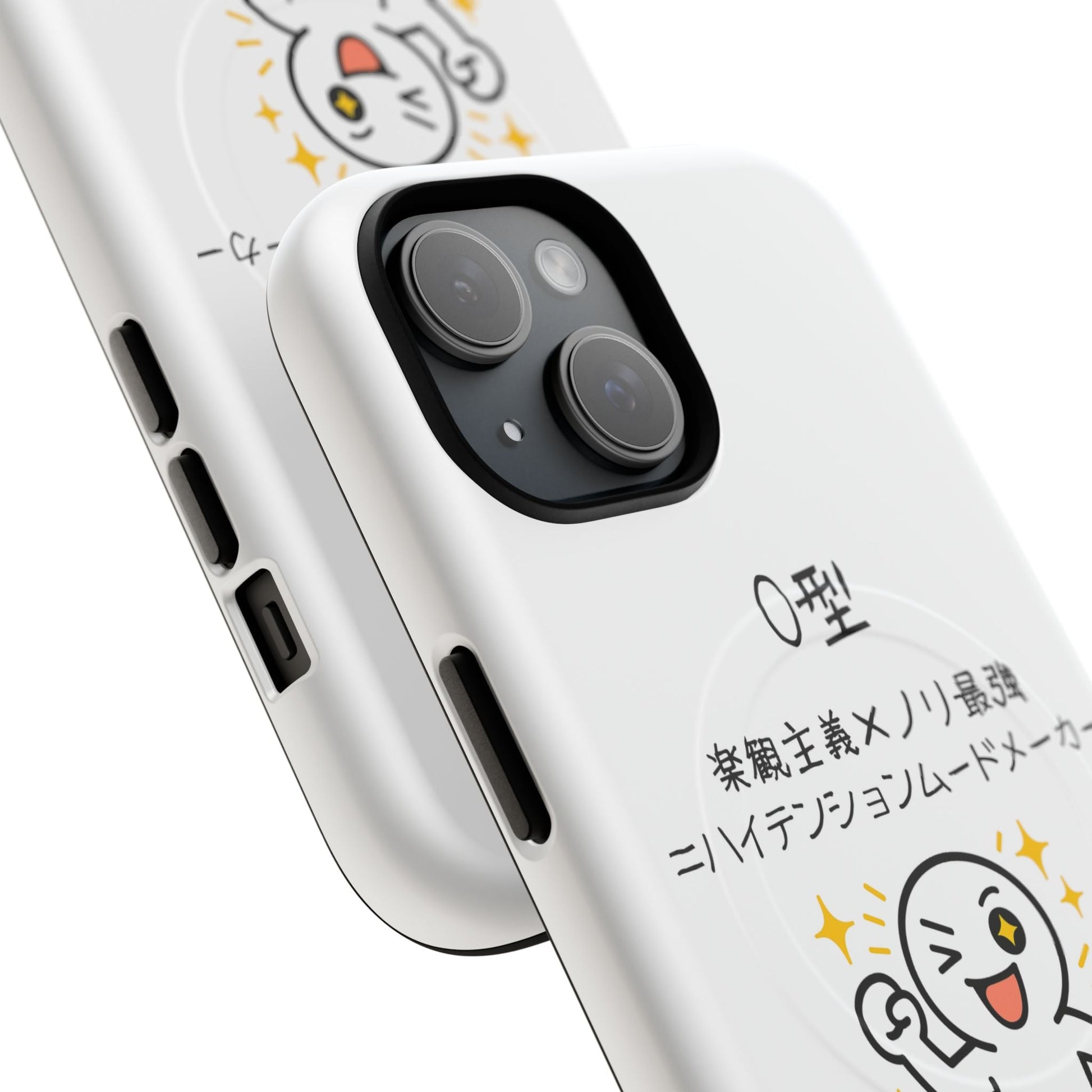 Photo of O Blood Type Phone Case Magnetic Charging Compatible & Bold Personality Design (Japanese) from IROHA - STUDIO