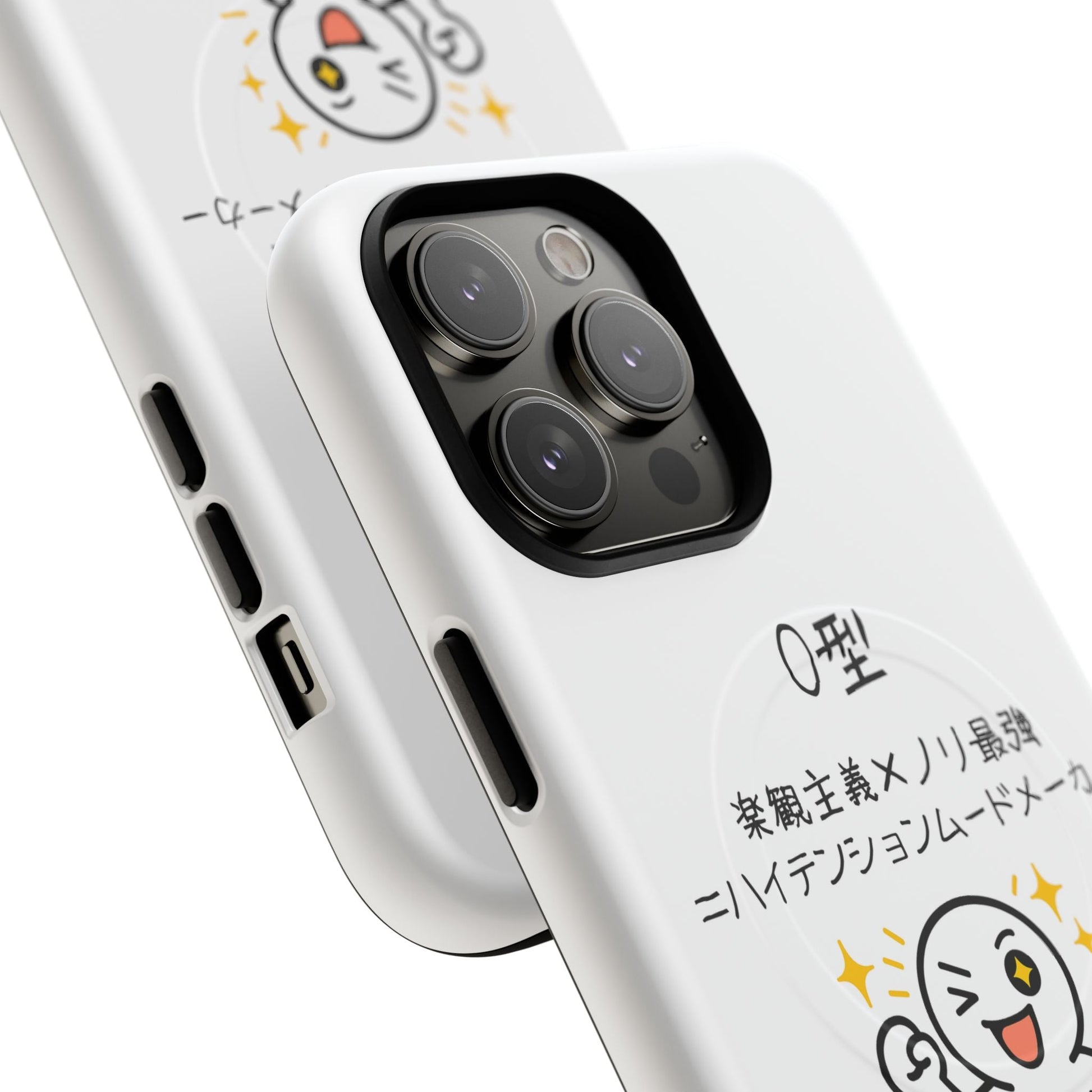 Photo of O Blood Type Phone Case Magnetic Charging Compatible & Bold Personality Design (Japanese) from IROHA - STUDIO