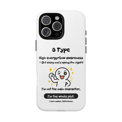 Photo of O Blood Type Phone Case Magnetic Charging Compatible & Bold Personality Design from IROHA - STUDIO