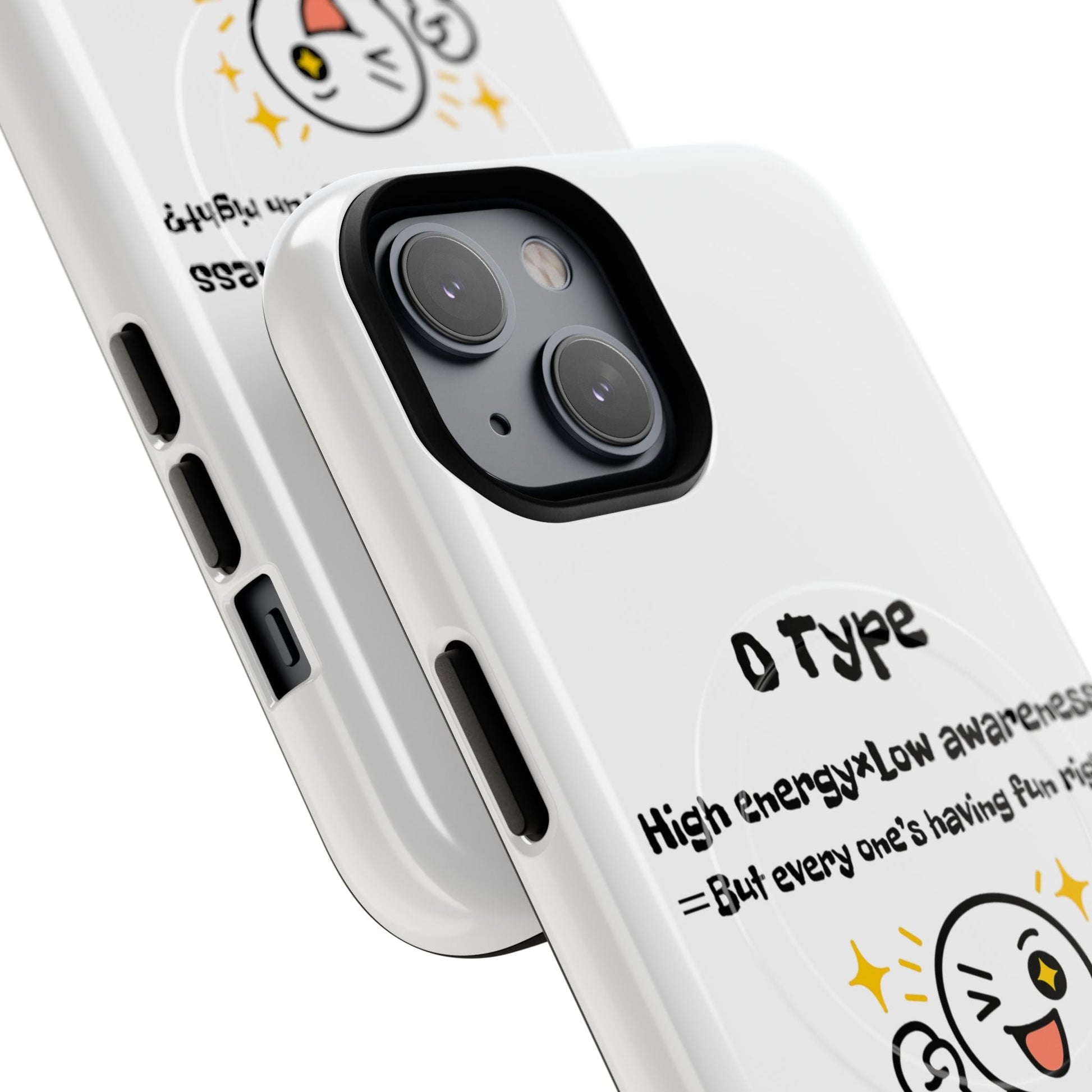 Photo of O Blood Type Phone Case Magnetic Charging Compatible & Bold Personality Design from IROHA - STUDIO